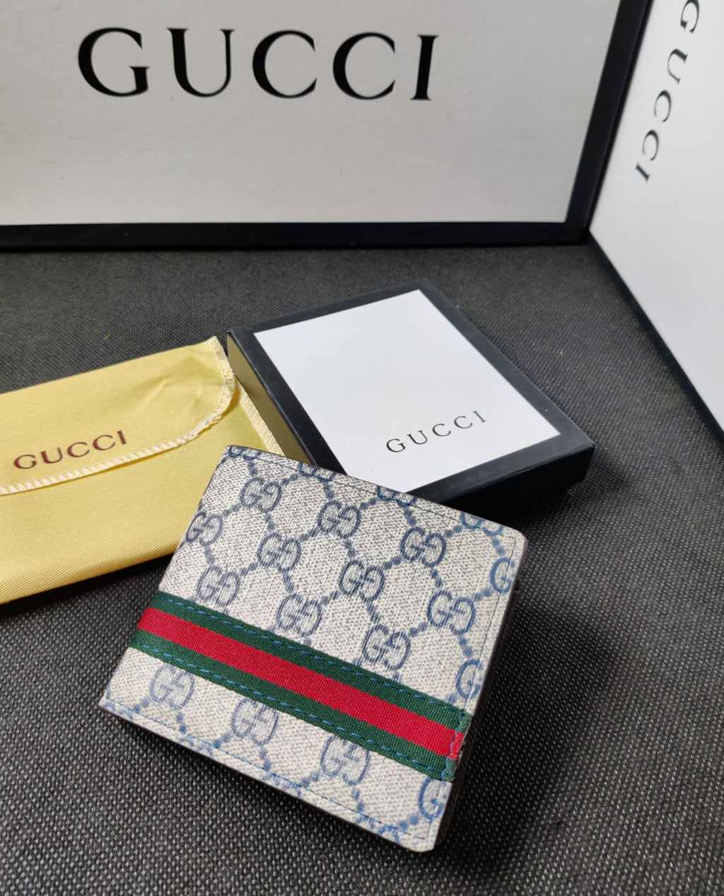 GC Leather Heavy Quality Wallet With Gc For Man